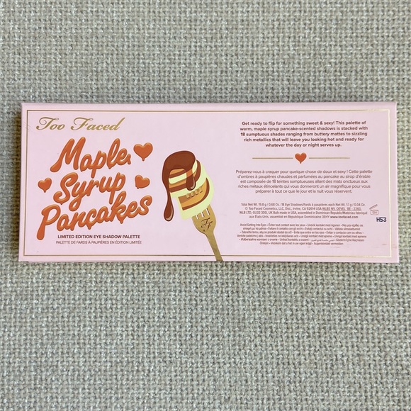 NWT Too Faced | Maple Syrup Pancakes Palette - Picture 5 of 5